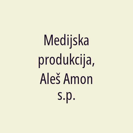 Medijska produkcija, Aleš Amon s.p. - Logotip