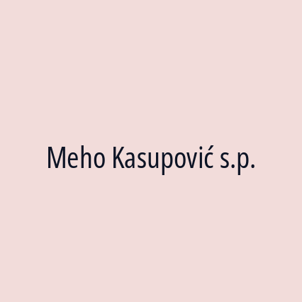 Meho Kasupović s.p. - Logotip