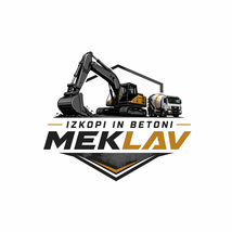 MEKLAV- izkopi in betoni - Logotip