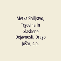 Metka Šiviljstvo, Trgovina In Glasbene Dejavnosti, Drago Jošar, s.p. - Logotip