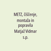 METZ, čiščenje, montaža in popravila Matjaž Vidmar s.p. - Logotip