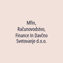 Mfin, Računovodstvo, Finance In Davčno Svetovanje d.o.o. - Logotip