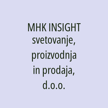 MHK INSIGHT svetovanje, proizvodnja in prodaja, d.o.o. - Logotip