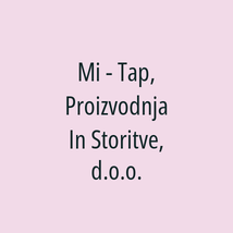 Mi - Tap, Proizvodnja In Storitve, d.o.o. - Logotip