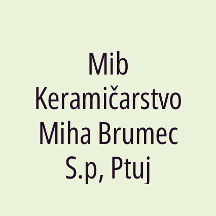 Mib Keramičarstvo Miha Brumec S.p, Ptuj - Logotip