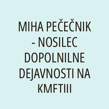 MIHA PEČEČNIK - NOSILEC DOPOLNILNE DEJAVNOSTI NA KMETIJI - Logotip