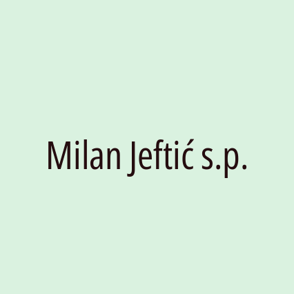 Milan Jeftić s.p. - Logotip