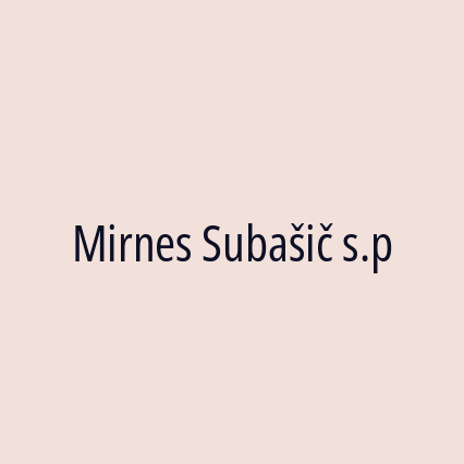 Mirnes Subašič s.p - Logotip