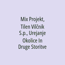 Mix Projekt, Tilen Vilčnik S.p., Urejanje Okolice In Druge Storitve - Logotip