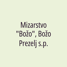 Mizarstvo "Božo", Božo Prezelj s.p. - Logotip