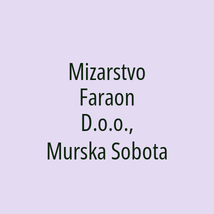 Mizarstvo Faraon D.o.o., Murska Sobota - Logotip