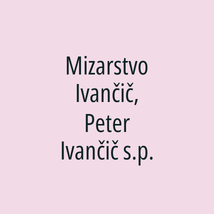 Mizarstvo Ivančič, Peter Ivančič s.p. - Logotip
