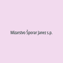 Mizarstvo Šporar Janez s.p. - Logotip