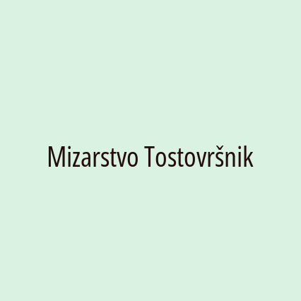 Mizarstvo Tostovršnik - Logotip