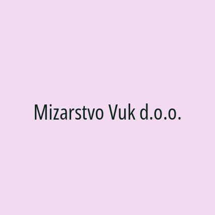 Mizarstvo Vuk d.o.o. - Logotip