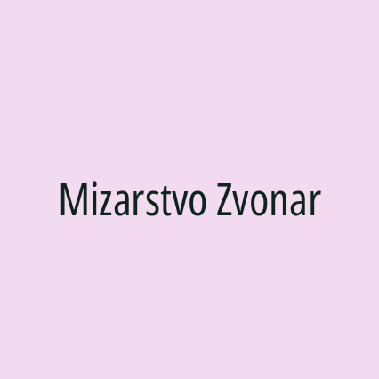 Mizarstvo Zvonar - Logotip