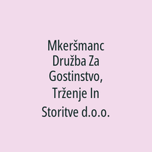 Mkeršmanc Družba Za Gostinstvo, Trženje In Storitve d.o.o. - Logotip