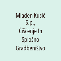 Mladen Kusić S.p., Čiščenje In Splošno Gradbeništvo - Logotip