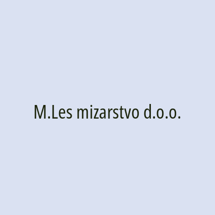 M.Les mizarstvo d.o.o. - Logotip