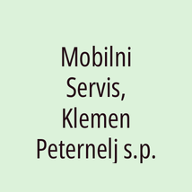 Mobilni Servis, Klemen Peternelj s.p. - Logotip