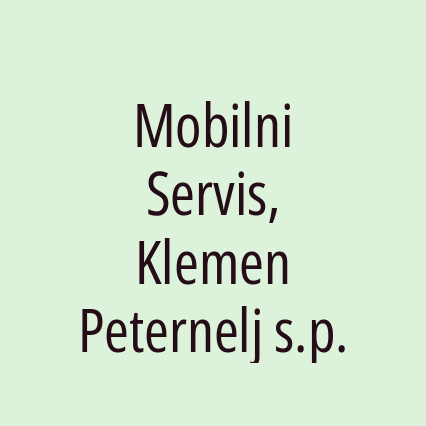 Mobilni Servis, Klemen Peternelj s.p. - Logotip