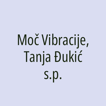Moč Vibracije, Tanja Đukić s.p. - Logotip