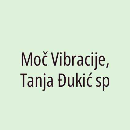 Moč Vibracije, Tanja Đukić sp - Logotip