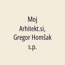 Moj Arhitekt.si, Gregor Homšak s.p. - Logotip