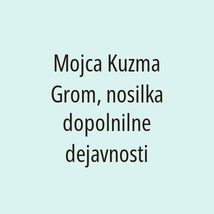 Mojca Kuzma Grom, nosilka dopolnilne dejavnosti - Logotip