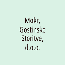 Mokr, Gostinske Storitve, d.o.o. - Logotip