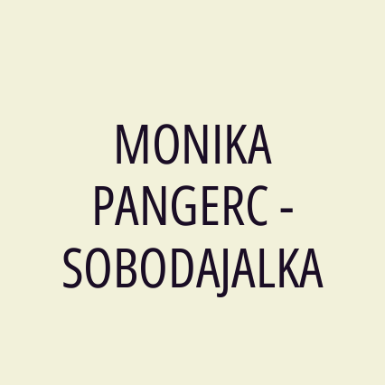 MONIKA PANGERC - SOBODAJALKA - Logotip