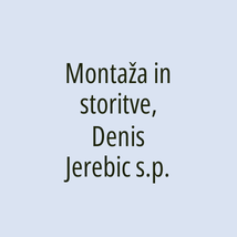 Montaža in storitve, Denis Jerebic s.p. - Logotip