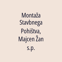 Montaža Stavbnega Pohištva, Majcen Žan s.p. - Logotip