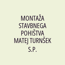 MONTAŽA STAVBNEGA POHIŠTVA MATEJ TURNŠEK S.P. - Logotip