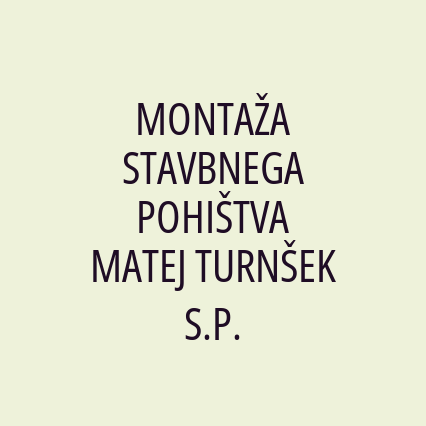 MONTAŽA STAVBNEGA POHIŠTVA MATEJ TURNŠEK S.P. - Logotip