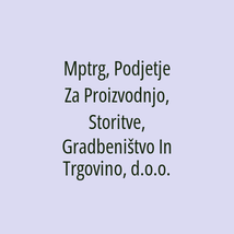 Mptrg, Podjetje Za Proizvodnjo, Storitve, Gradbeništvo In Trgovino, d.o.o. - Logotip