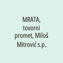 MRATA, tovorni promet, Miloš Mitrović s.p. - Logotip