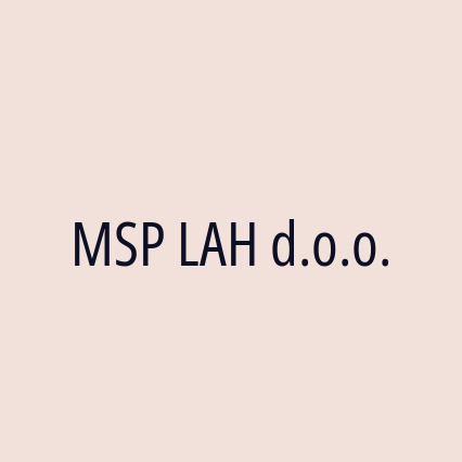 MSP LAH d.o.o. - Logotip