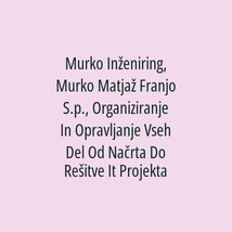 Murko Inženiring, Murko Matjaž Franjo S.p., Organiziranje In Opravljanje Vseh Del Od Načrta Do Rešitve It Projekta - Logotip