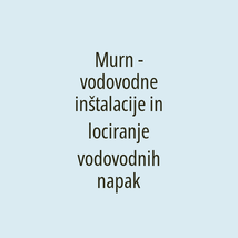 Murn - vodovodne inštalacije in lociranje vodovodnih napak - Logotip