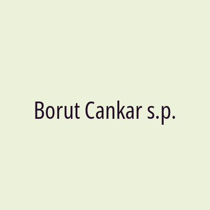 Borut Cankar s.p.