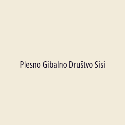 Plesno Gibalno Društvo Sisi