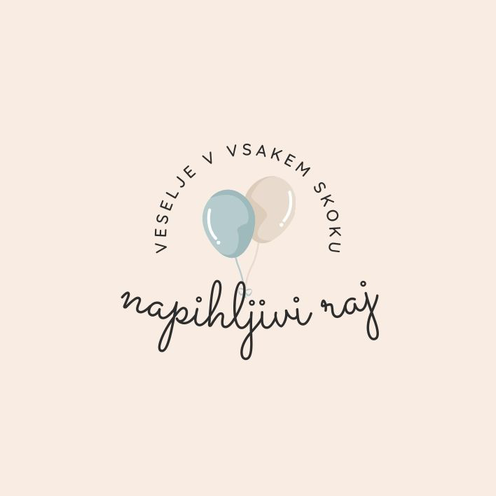 Napihljivi raj - Logotip