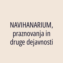 NAVIHANARIUM, praznovanja in druge dejavnosti - Logotip