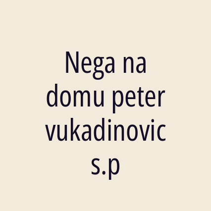 Nega na domu peter vukadinovic s.p - Logotip