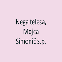 Nega telesa, Mojca Simonič s.p. - Logotip