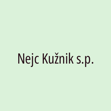 Nejc Kužnik s.p. - Logotip