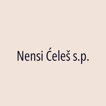 Nensi Ćeleš s.p. - Logotip