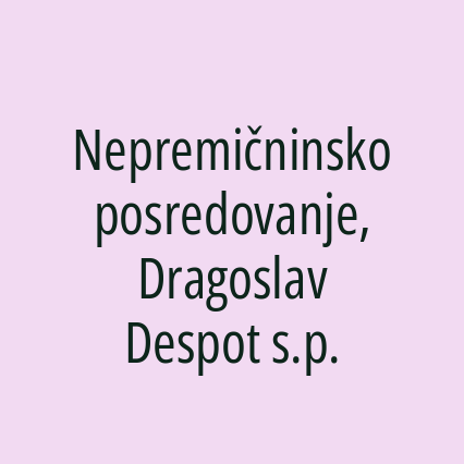 Nepremičninsko posredovanje, Dragoslav Despot s.p. - Logotip