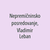 Nepremičninsko posredovanje, Vladimir Leban - Logotip